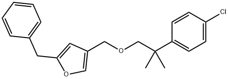 4-((2-(4-Chlorophenyl)-2-methylpropoxy)methyl)-2-(phenylmethyl)furan