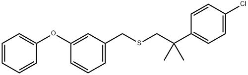 3-Phenoxybenzyl 2-(4-chlorophenyl)-2-methylpropyl thioether