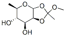 1,2-O-(1-methoxyethylidene)rhamnopyranose