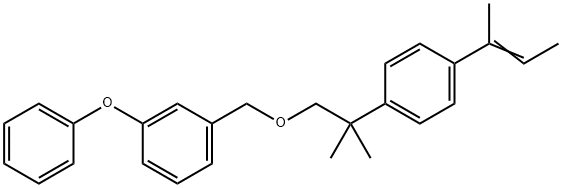 3-Phenoxybenzyl 2-(4-(2-buten-2-yl)phenyl)-2-methylpropyl ether