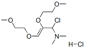 1-chloro-2,3-bis(2-methoxyethoxy)-N,N-dimethylallylamine hydrochloride