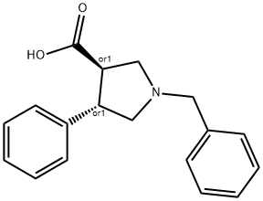 1-苄基-4-苯基吡咯烷-3-羧酸