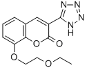 2H-1-Benzopyran-2-one, 8-(2-ethoxyethoxy)-3-(1H-tetrazol-5-yl)-