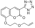 8-(2-(2-Propenyloxy)ethoxy)-3-(1H-tetrazol-5-yl)-2H-1-benzopyran-2-one