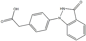 4-((3-hydroxy-1H-indazol-1-yl)phenyl)acetic acid