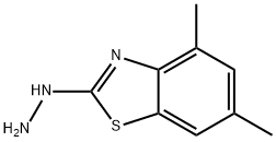 2(3H)-Benzothiazolone,4,6-dimethyl-,hydrazone(9CI)