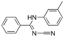 N-(3-methylphenyl)-N'-cyanobenzamidine