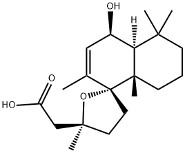 [2R,5S,(-)]-4,4'aα,5,5',6',7',8',8'a-Octahydro-4'β-hydroxy-2',5,5',5',8'aβ-pentamethylspiro[furan-2(3H),1'(4'H)-naphthalene]-5β-acetic acid