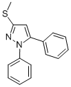 1,5-DIPHENYL-3-METHYLTHIO-1H-PYRAZOLE