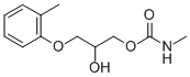 CARBAMIC ACID, METHYL-, 2-HYDROXY-3-(o-TOLYLOXY)PROPYL ESTER