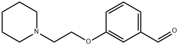 3-[2-(1-哌啶基)乙氧基]苯甲醛草酸酯 1HCL