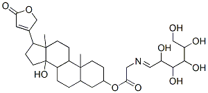 [14-hydroxy-10,13-dimethyl-17-(5-oxo-2H-furan-3-yl)-1,2,3,4,5,6,7,8,9, 11,12,15,16,17-tetradecahydrocyclopenta[a]phenanthren-3-yl] 2-(2,3,4,5 ,6-pentahydroxyhexylideneamino)acetate