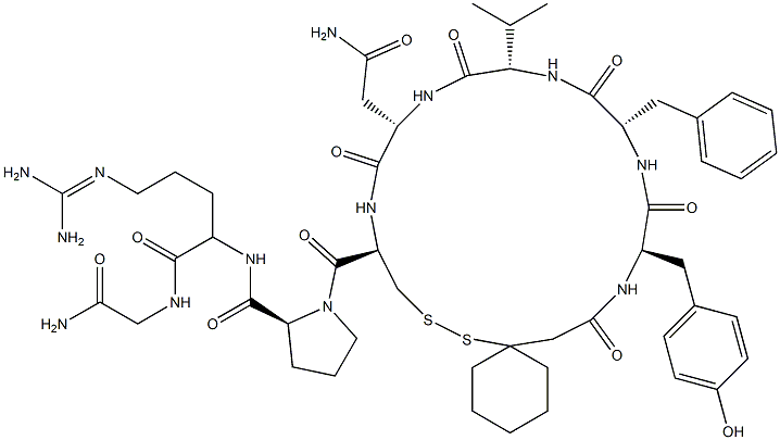 argipressin,-(1-mercaptocyclohexaneacetic acid)(1)-Tyr(2)-Val(4)-