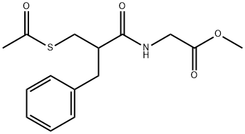 N-[2-[(Acetylthio)methyl]-1-oxo-3-phenylpropyl]glycine Methyl Ester