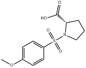 1-[(4-METHOXYPHENYL)SULFONYL]PYRROLIDINE-2-CARBOXYLIC ACID