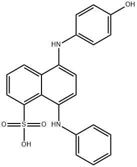 8-anilino-5-(4-hydroxyanilino)naphthalenesulphonic acid