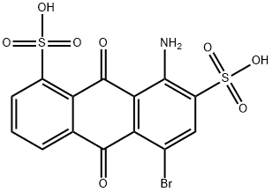 4-amino-1-bromo-9,10-dihydro-9,10-dioxoanthracene-3,5-disulphonic acid