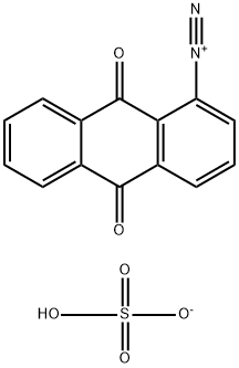 9,10-dihydro-9,10-dioxoanthracenediazonium hydrogen sulphate