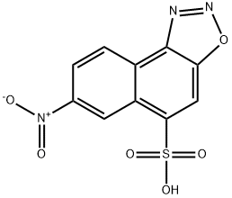 7-硝基萘并[1,2-D][1,2,3]恶二唑-5-磺酸