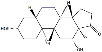 3β,12β-Dihydroxy-5α-androstan-17-one