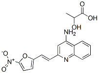 2-(5-NITRO-2-FURYLVINYL)-4-AMINO-QUINOLINE-LACTATE