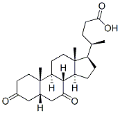 3,7-二酮-5Β-胆甾烷-24-酸