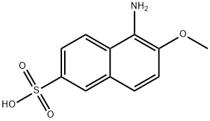 5-amino-6-methoxynaphthalene-2-sulphonic acid