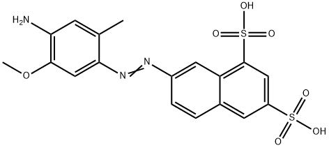 7-[(4-amino-5-methoxy-2-methylphenyl)azo]naphthalene-1,3-disulphonic acid