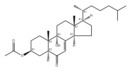 3β-Acetyloxy-9-hydroxy-5α-cholest-7-en-6-one