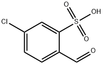 5-chloro-2-formylbenzenesulphonic acid
