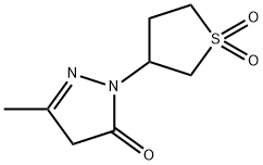 2,4-二氢-5-甲基-2-(四氢-1,1-二氧化-3-噻吩基)-3H-吡唑-3-酮