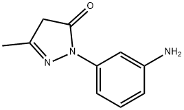2-(3-aminophenyl)-2,4-dihydro-5-methyl-3H-pyrazol-3-one