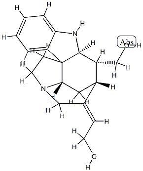 (19E)-19,20-Didehydrocuran-17,18-diol