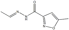 3-Isoxazolecarboxylicacid,5-methyl-,ethylidenehydrazide(6CI,7CI)