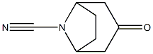 8-Nortropanecarbonitrile,3-oxo-(7CI)