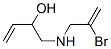 1-(2-bromoprop-2-enylamino)but-3-en-2-ol