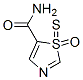 5-Thiazolecarboxamide,  thio-,  1-oxide  (7CI)