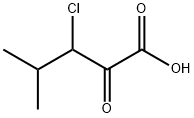 Pentanoic  acid,  3-chloro-4-methyl-2-oxo-