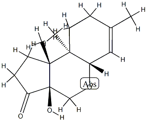 (3aS)-1,3a,4,5aα,8,9,9a,9b-Octahydro-3aα-hydroxy-7,9aβ,9bα-trimethylcyclopenta[c][1]benzopyran-3(2H)-one