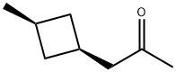 2-Propanone, 1-(3-methylcyclobutyl)-, cis- (9CI)