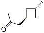 2-Propanone, 1-(3-methylcyclobutyl)-, trans- (9CI)