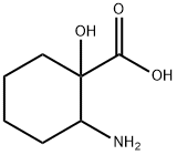 Cyclohexanecarboxylic  acid,  2-amino-1-hydroxy-