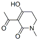 2(1H)-Pyridone, 3-acetyl-5,6-dihydro-4-hydroxy-1-methyl- (7CI)