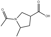 3-Pyrrolidinecarboxylic acid, 1-acetyl-5-methyl- (7CI)