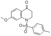 7-METHOXY-1-[(4-METHYLPHENYL)SULFONYL]-2,3-DIHYDROQUINOLIN-4(1H)-ONE