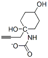 1,4-Cyclohexanediol,1-(2-propynyl)-,1-carbamate,trans-(9CI)