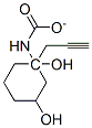 1,3-Cyclohexanediol,1-(2-propynyl)-,1-carbamate,trans-(9CI)