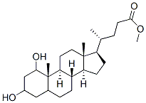 methyl 1,3-dihydroxycholan-24-oate