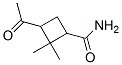 Cyclobutanecarboxamide, 3-acetyl-2,2-dimethyl- (9CI)