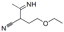 Butyronitrile,  2-acetimidoyl-4-ethoxy-  (7CI)